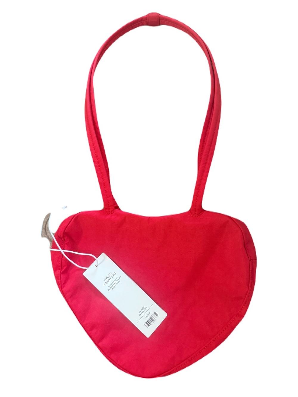 BAGGU Red Heart Shoulder Bag NWT Rare - Picture 2 of 4